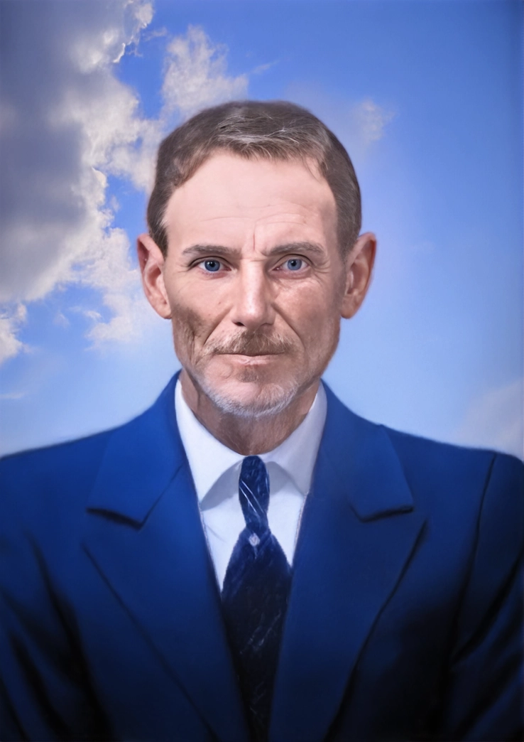 Restauração de foto antiga de casamento